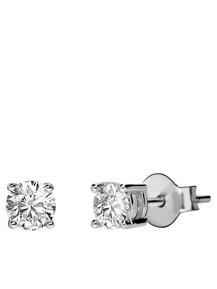 

Lucardi Круглые серьги из стерлингового серебра 925 пробы