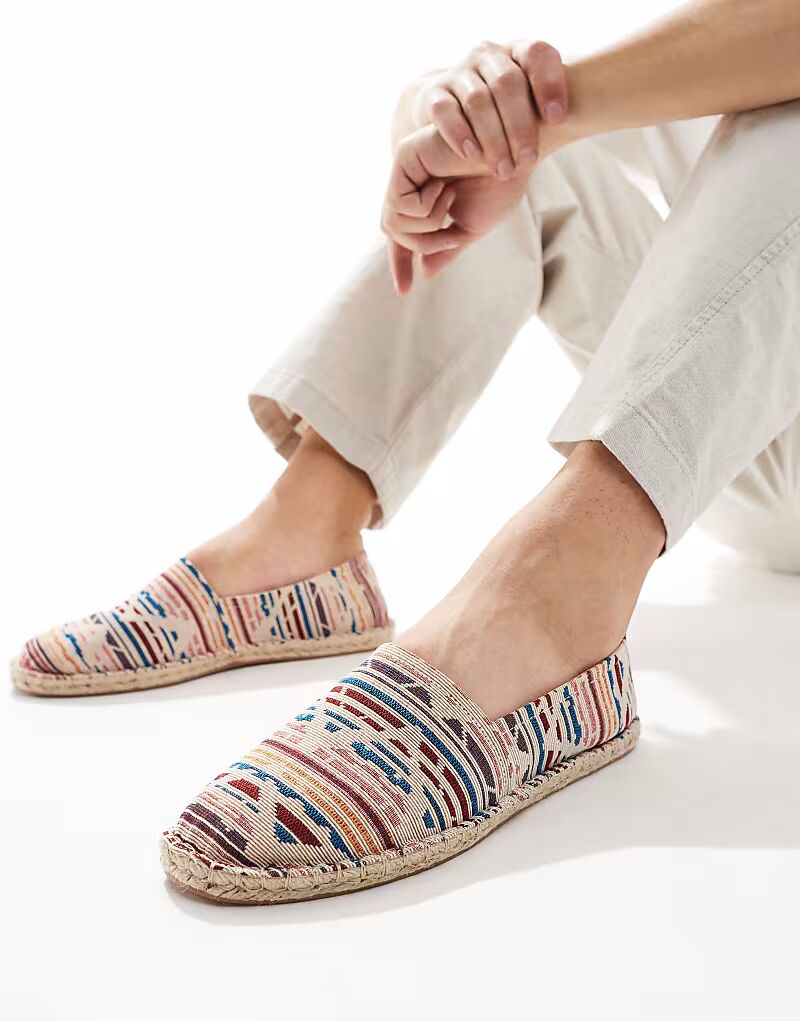 

Эспадрильи из ацтекского холста ASOS DESIGN