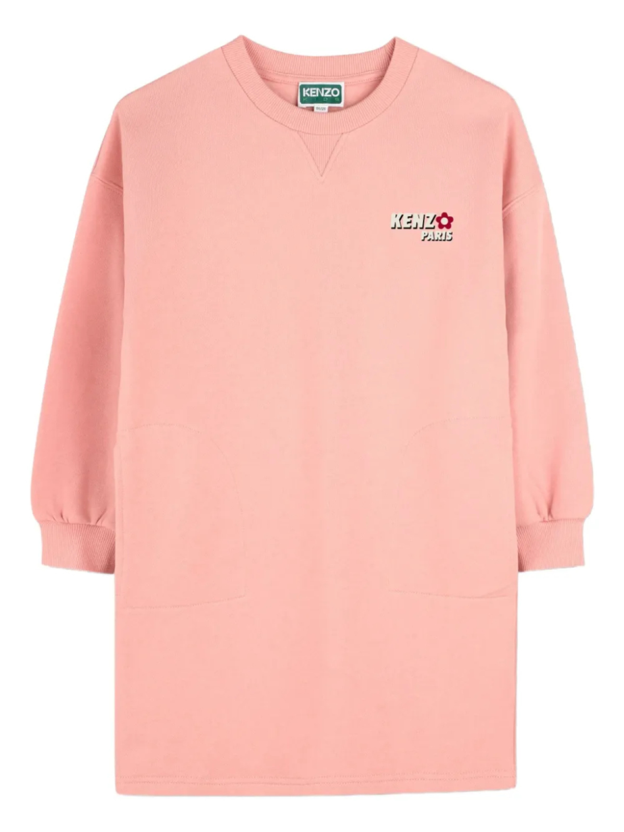 

Kenzo Kids платье с логотипом, розовый