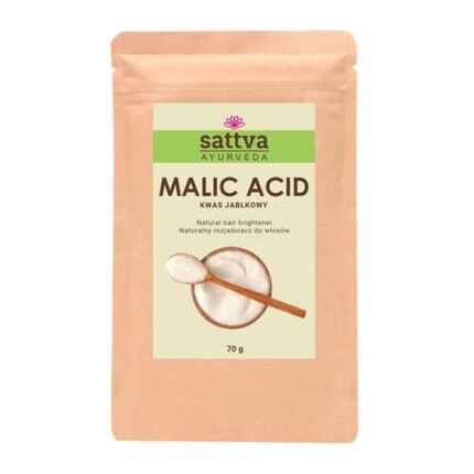 

Натуральный осветлитель волос Malic Acid Apple Acid 70g Sattv Assorted