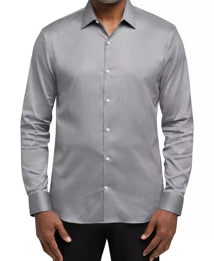 

Мужская классическая рубашка Slim Fit Calvin Klein, черный
