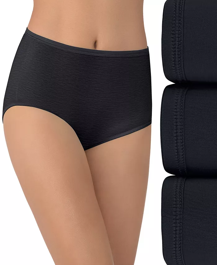 

Женские трусы 3 шт. Illumination Brief 13310 Vanity Fair, черный
