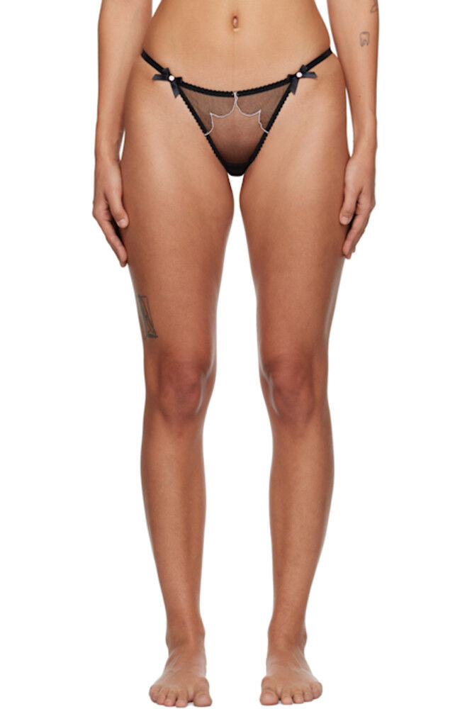 

Черные и розовые стринги Lorna Agent Provocateur