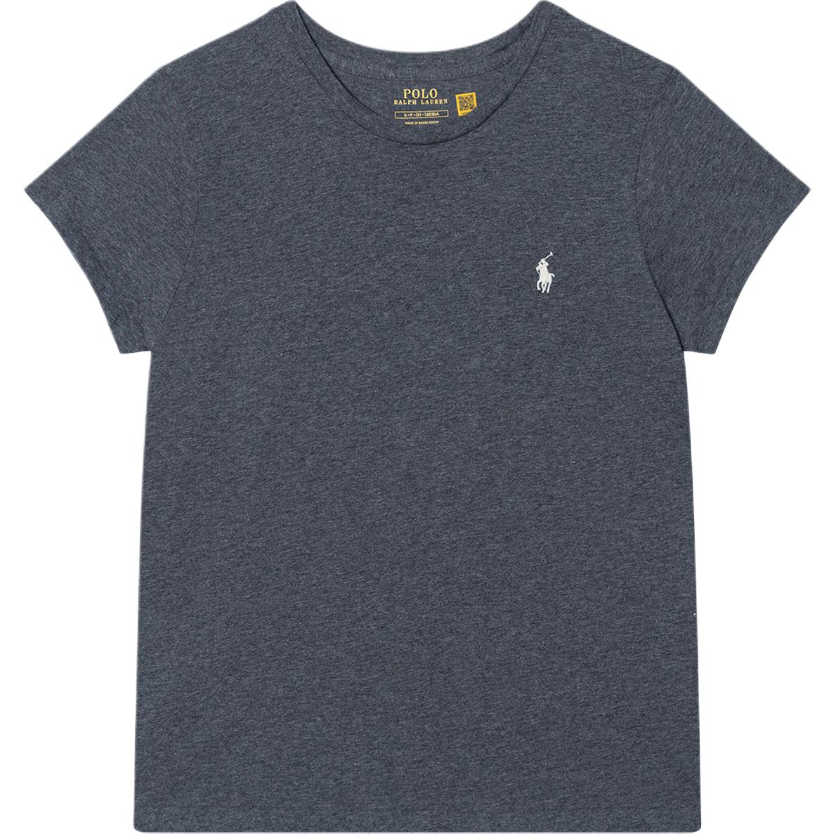 Футболка Women's Dark Gray Polo Ralph Lauren, темно-серый — фото 3