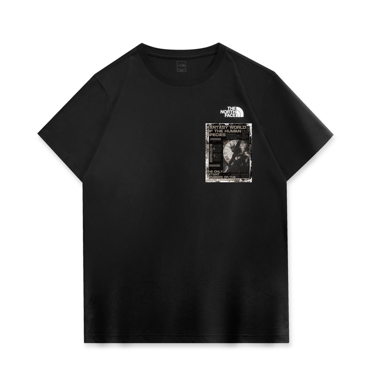 

THE NORTH FACE Футболка унисекс черная, Черный, THE NORTH FACE Футболка унисекс черная