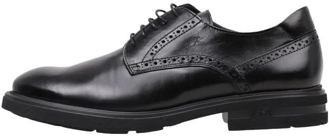 Туфли Huhnos BELVAS F0630 Sierra Chestnut Fluchos, черный