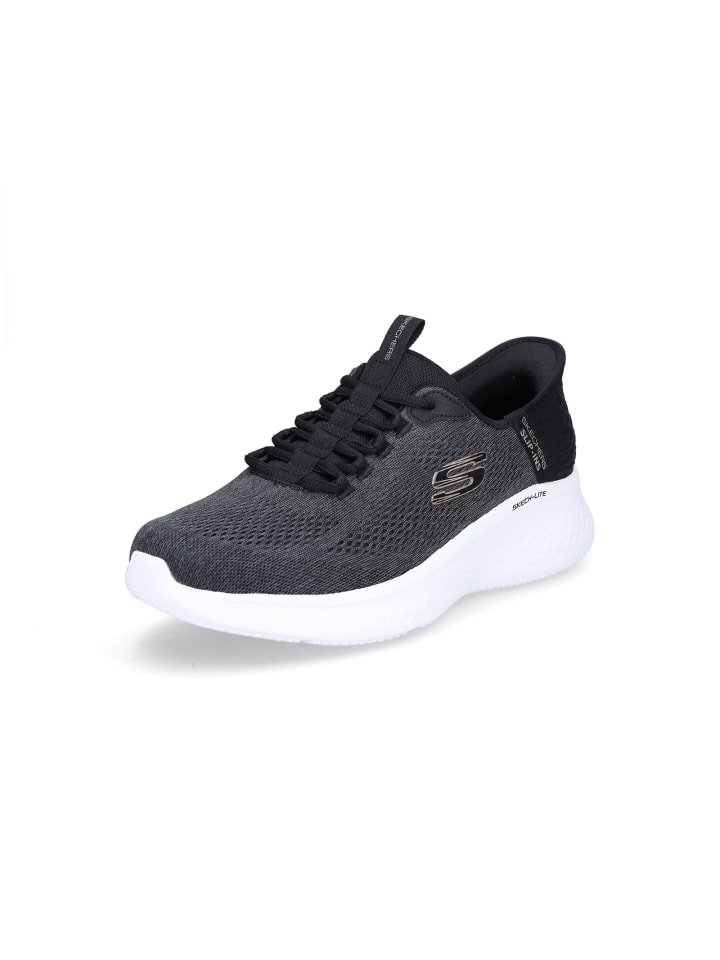 

Кроссовки на шнуровке Skechers, черный