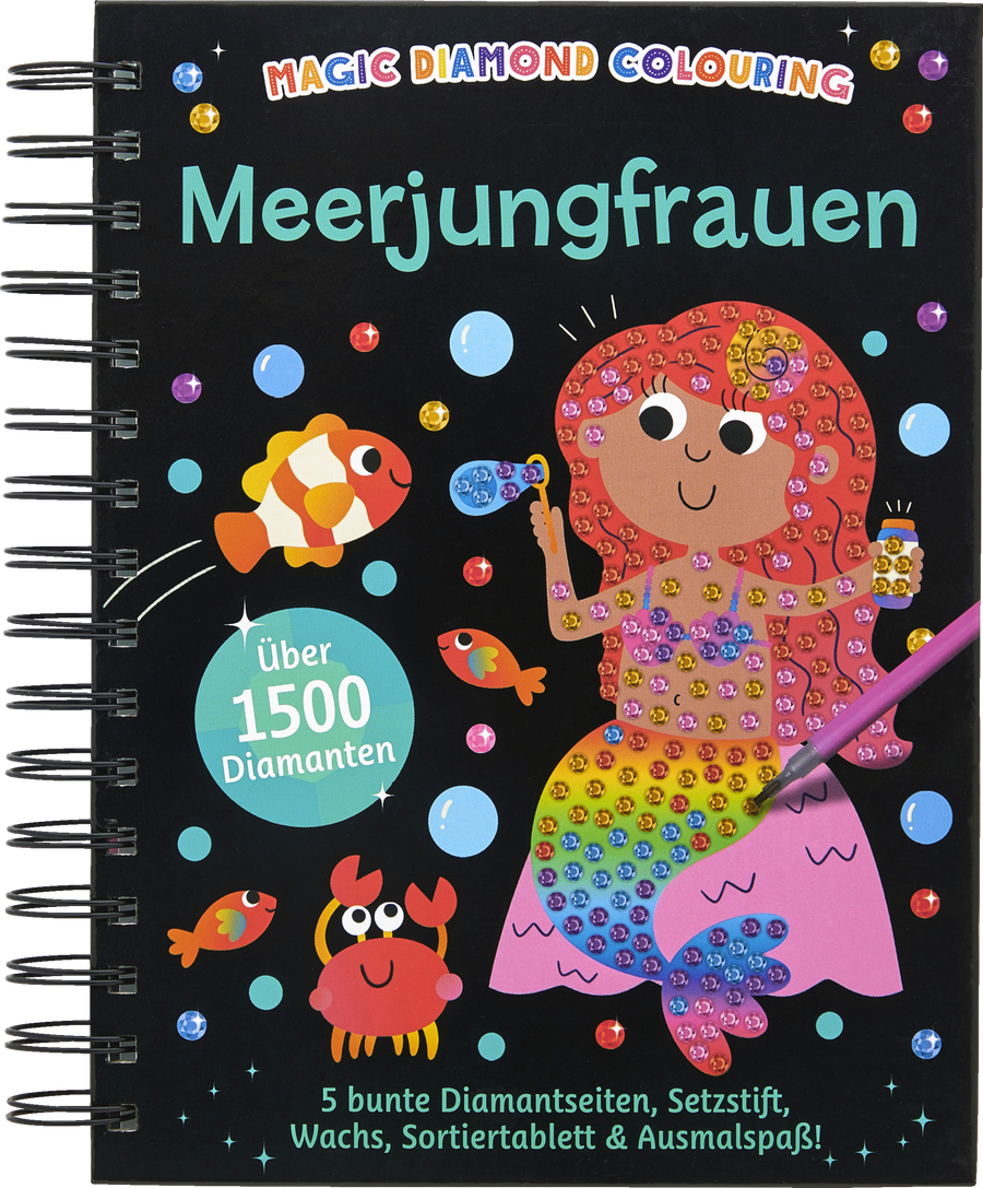

Подводка для глаз IDEENWELT Diamond Painting Buch Meerjungfrau