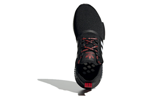 Кроссовки nmd_r1 stlt primeknit Adidas, черный — фото 4