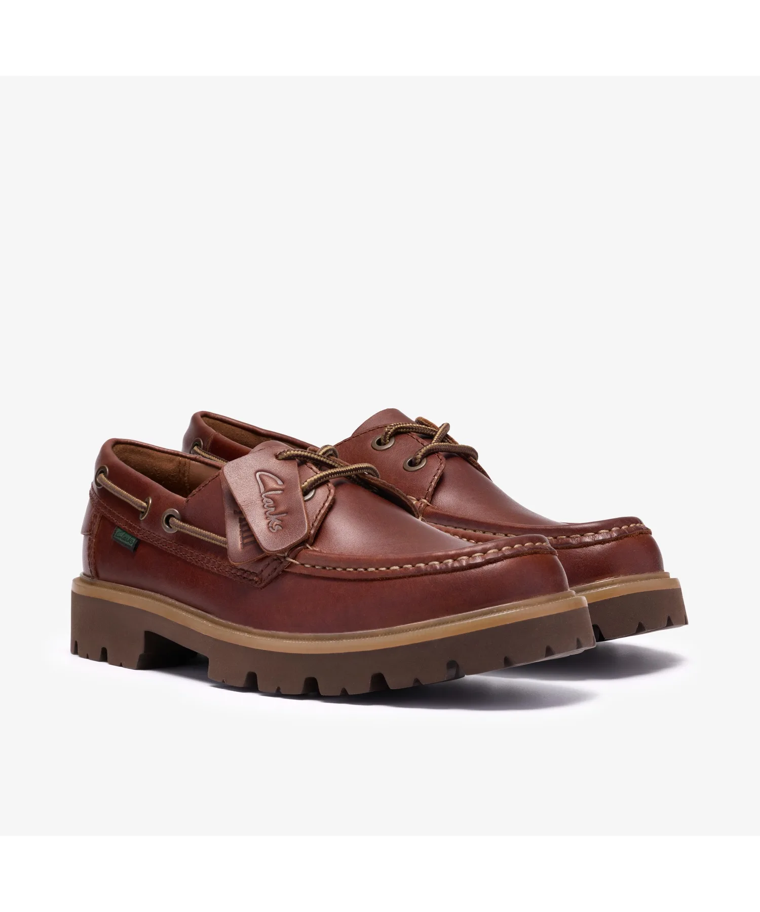 Мужские мокасины Clarks Cleyhill Boat — фото 4