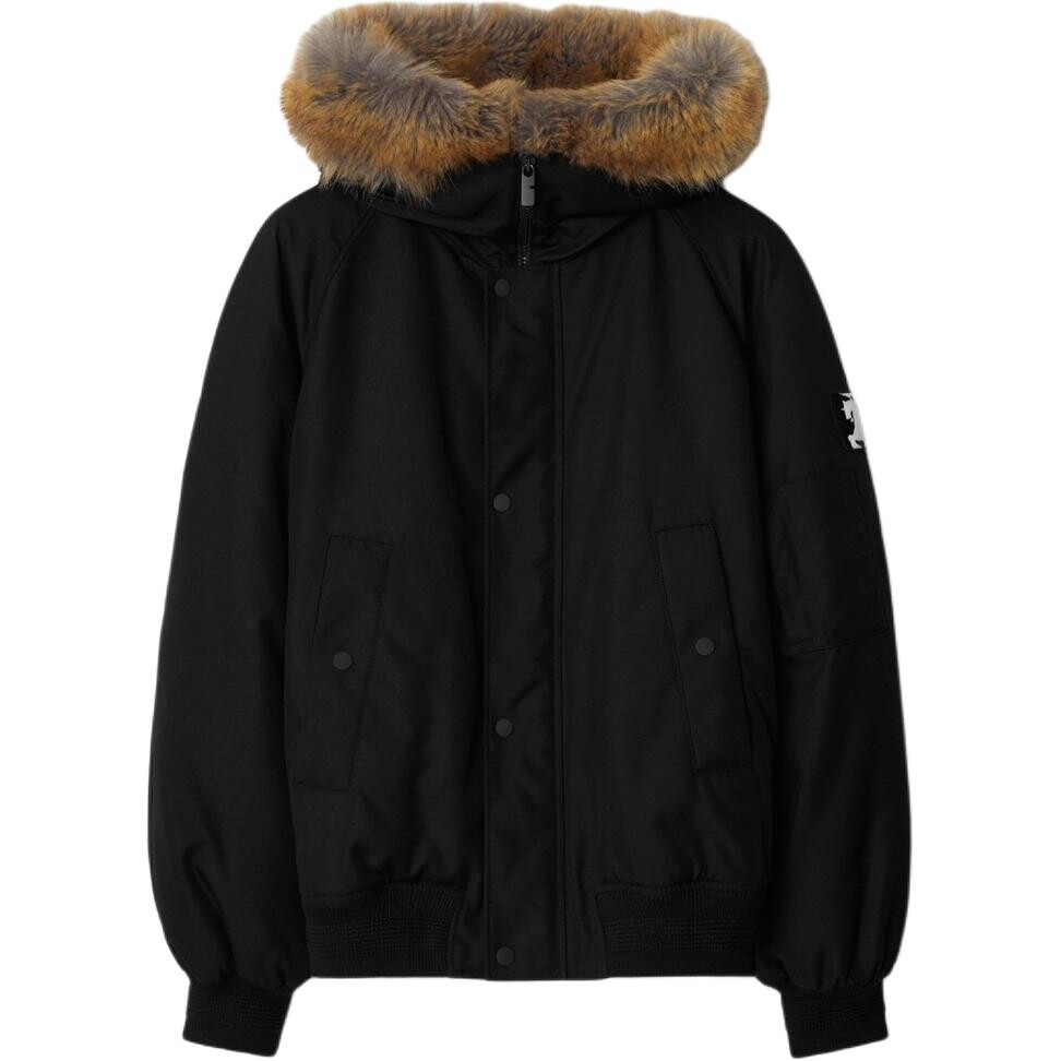

Пуховик мужской черный Burberry