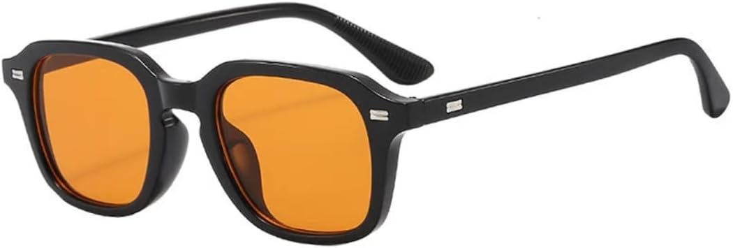 

Солнцезащитные очки с защитой от УФ-излучения UV400 | Овальные, с леопардовым принтом, желтыми заклепками, в стиле панк | для женщин и мужчин, для занятий спортом на открытом воздухе и вождения DSVIGF, Black-orange