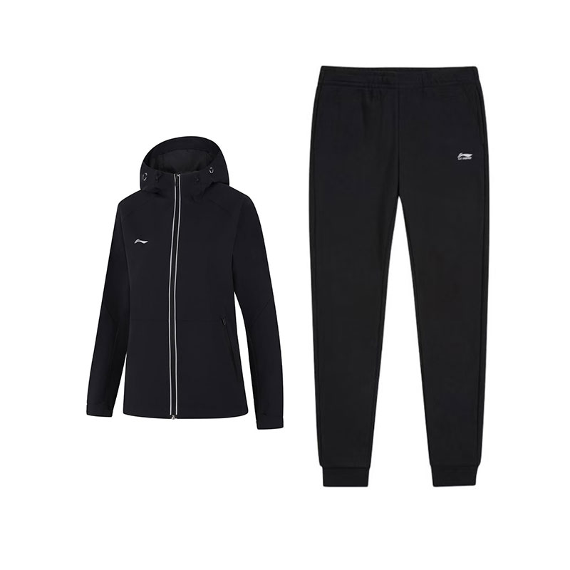 

Li Ning Casual Sportswear Women's Li-Ning, черный top+черный pants