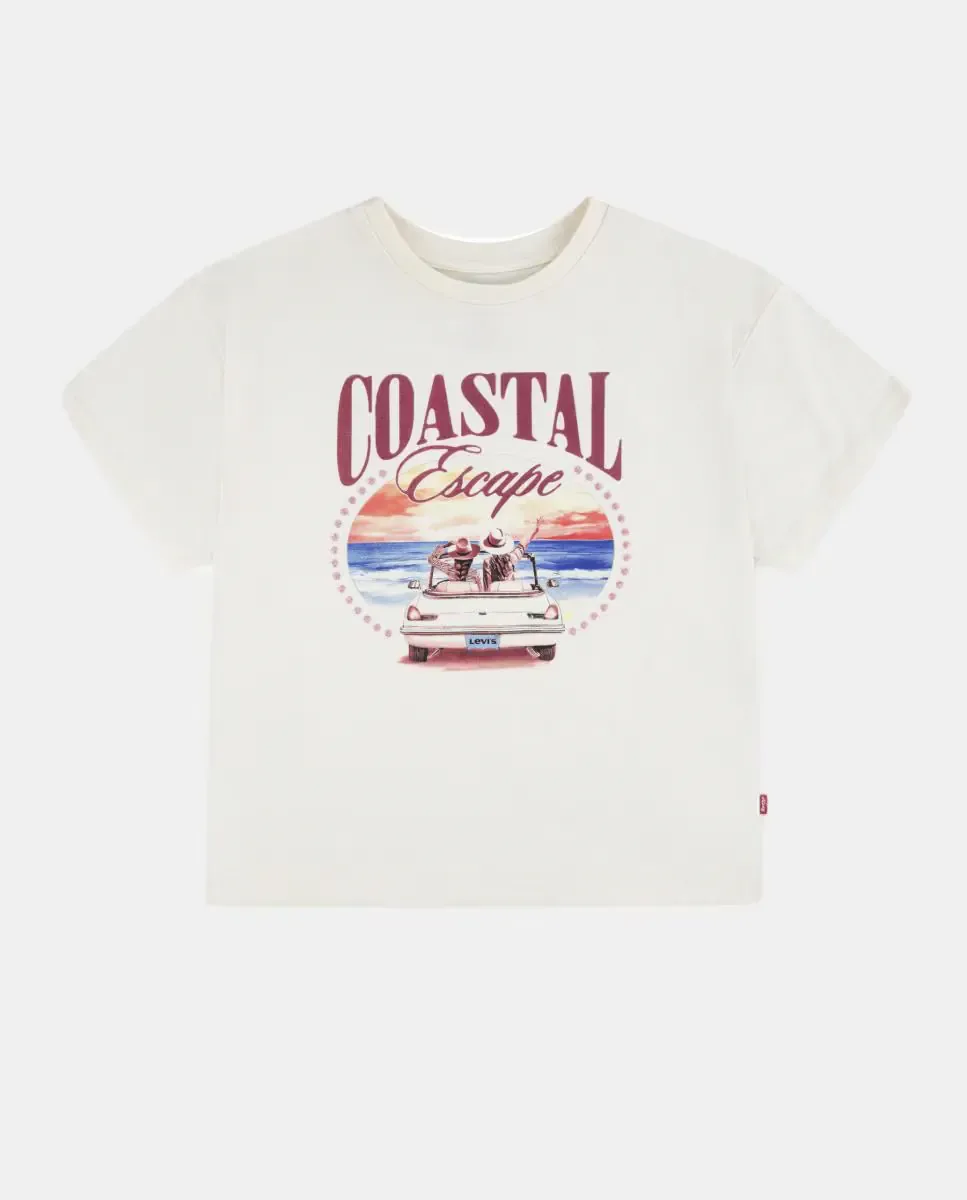 Футболка Levi's Coastal Girl, белый