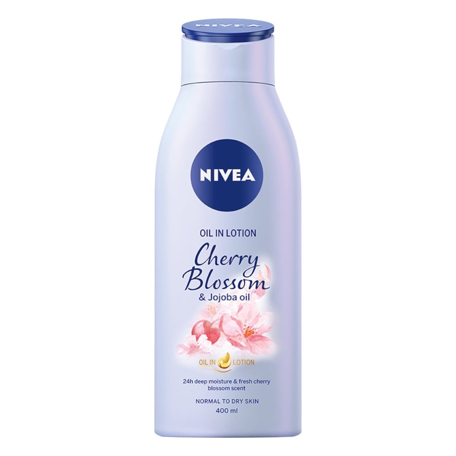 Лосьон Nivea — Для тела Cherry Blossom с маслом жожоба, 400 мл