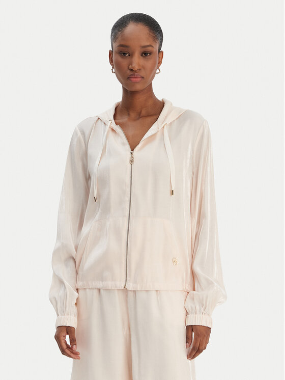 

Свитшот regular fit TA6004 T322A Liu Jo Sport, бежевый