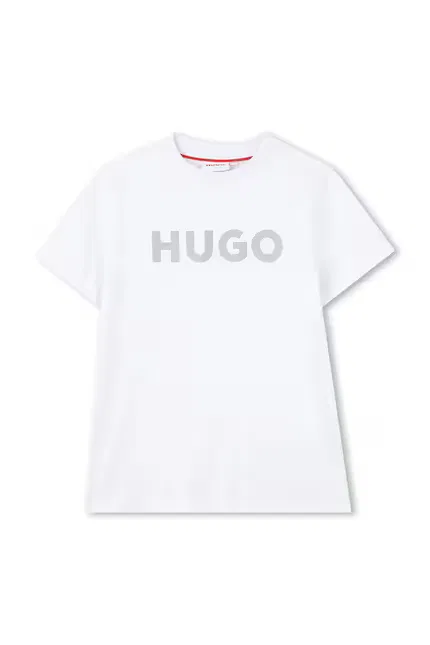 Футболка хлопковая HUGO, белый