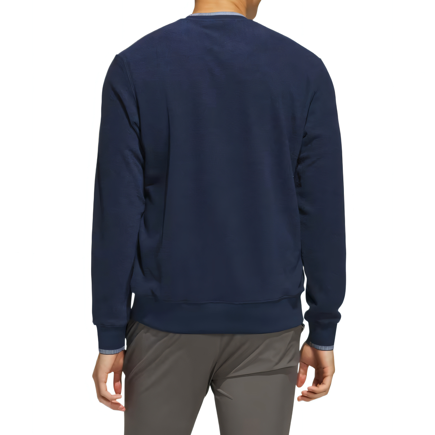Толстовка Ultimate365 Tour Crewneck Adidas, marine синий — фото 3