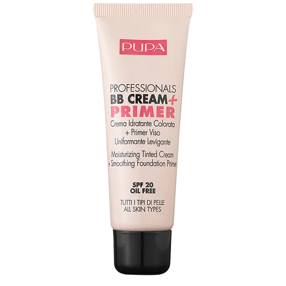 

Увлажняющий bb-крем для лица 002 песок с spf20 Pupa Bb Cream+Primer, 50 мл