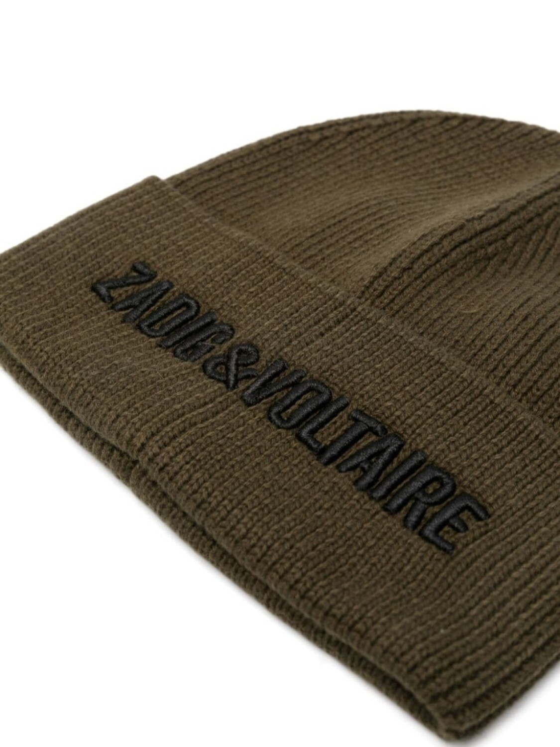 

Zadig & Voltaire Kids шапка с вышитым логотипом, зеленый