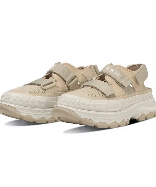 Унисекс сандалии CONVERSE ALL STAR TREKWAVE на платформе бежевые