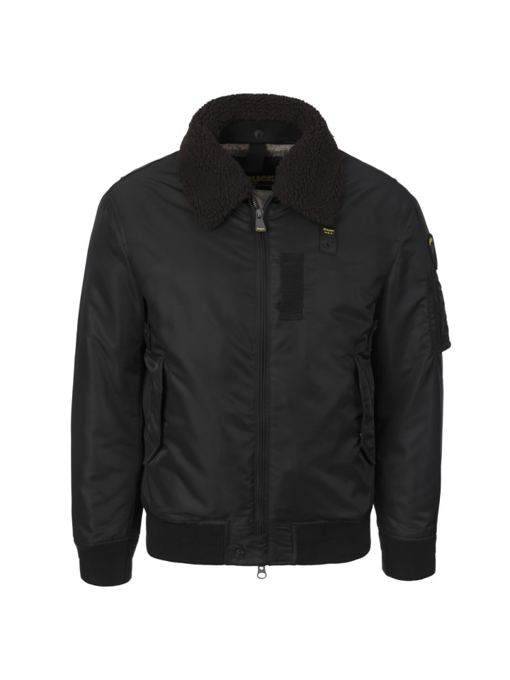 

BLAUER USA Куртка-бомбер Marshall черного цвета