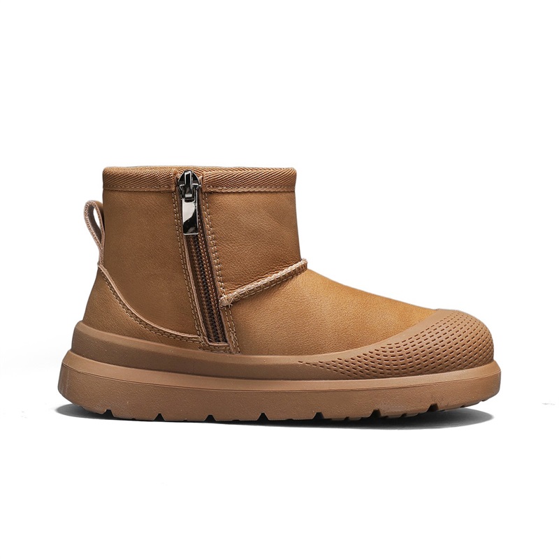 Jeep Mid top детские хлопковые ботинки Kids' Brown — фото 4