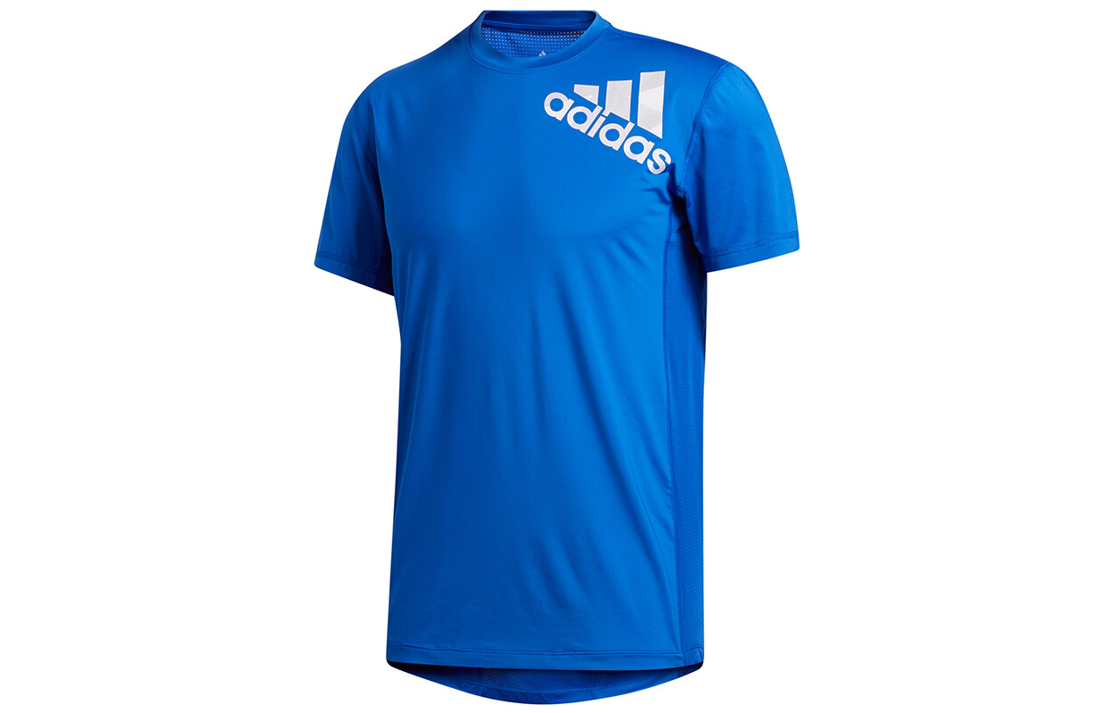 

Футболка мужская синяя Adidas, синий