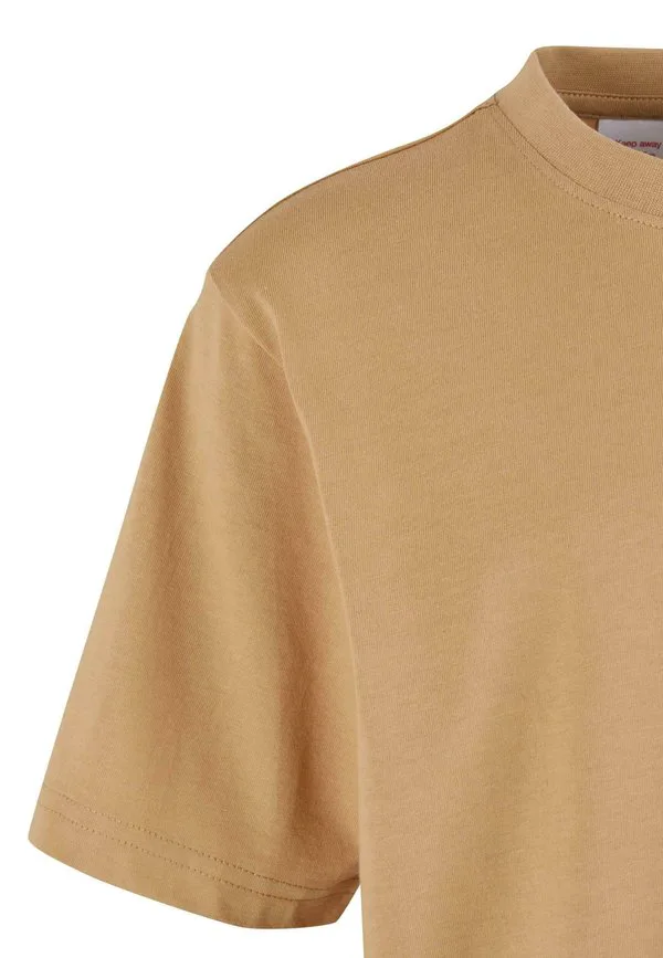 Мужская высокая футболка, базовая футболка Urban Classics, Unionbeige — фото 4