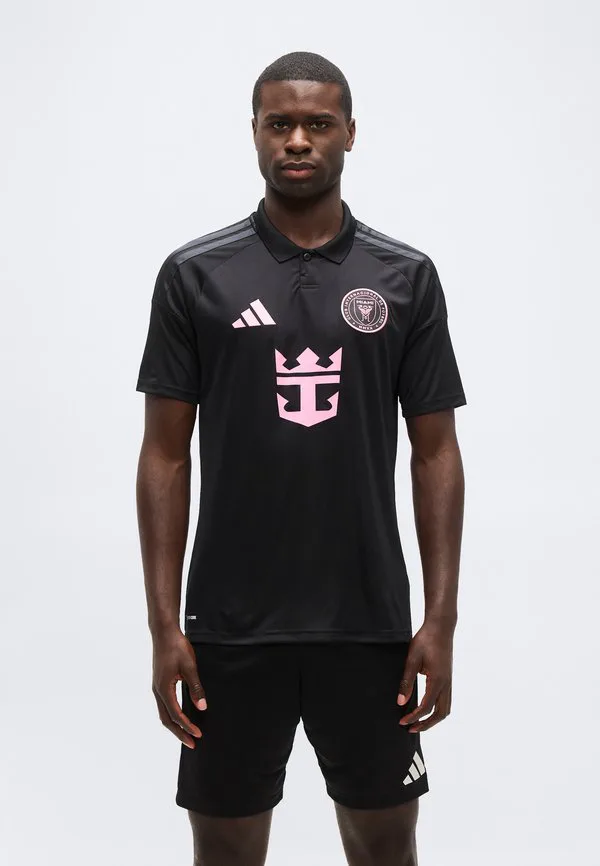 Футболка месси «интер майами» на выезде, сезон 26/27. Adidas Performance, Black/Bliss Pink — фото 3