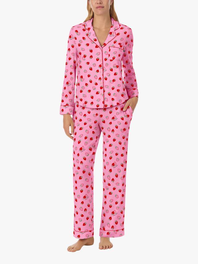 

Комплект пижамы с клубникой Long kate spade new york, Pink/Multi