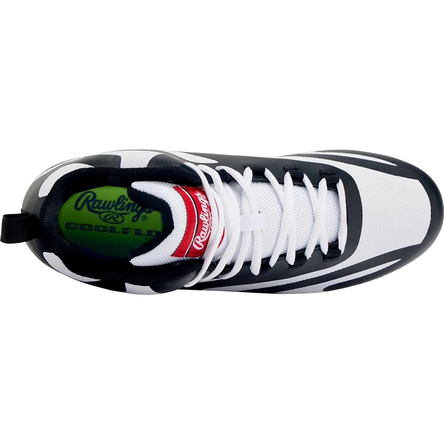 Мужские кроссовки Rawlings Rookie, черно-белые ROOKIE-BLK-WHT — фото 3