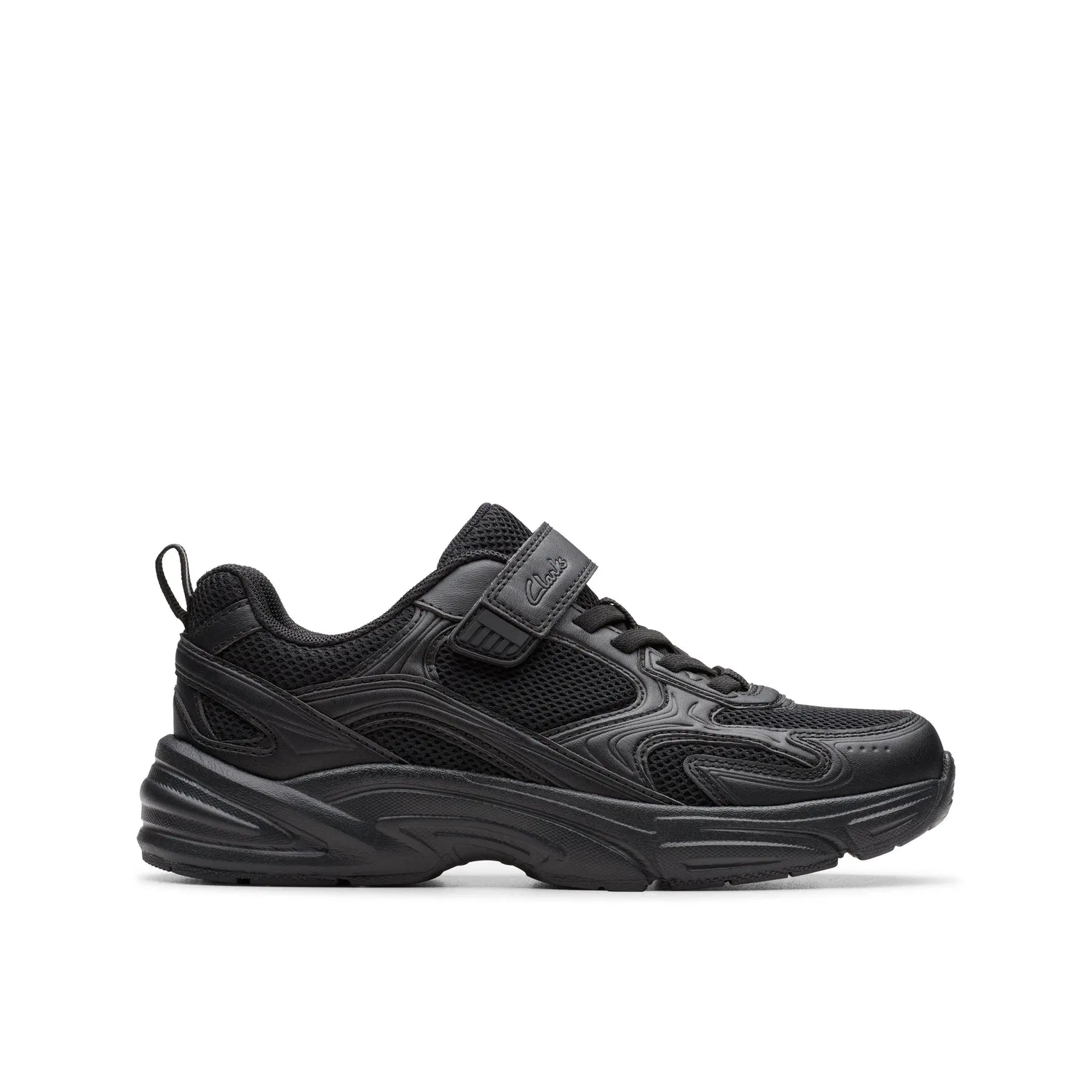 Кроссовки детские Clarks Crafton Move K, черный