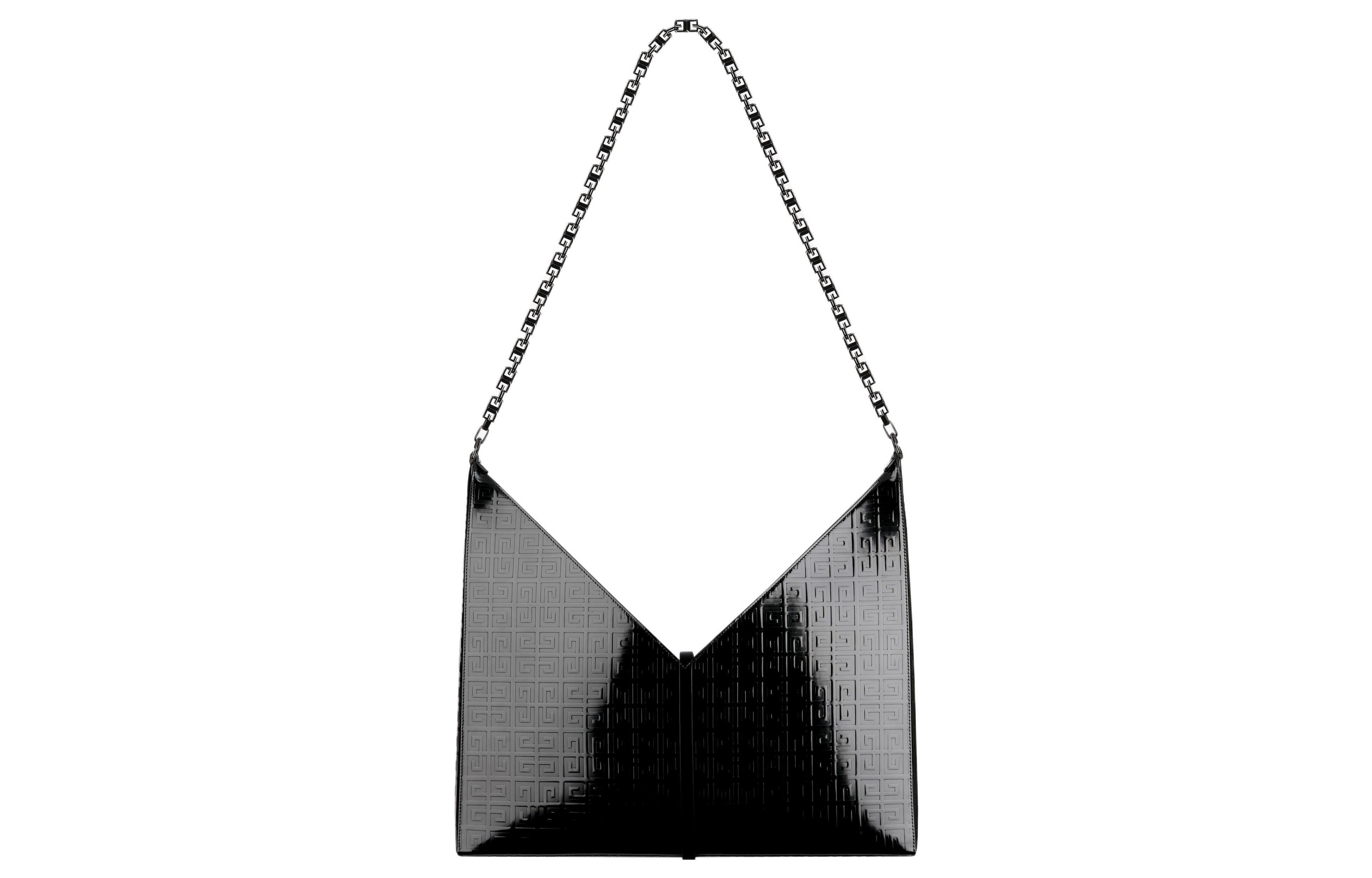 Givenchy Кожаная сумка через плечо женская черная — фото 2