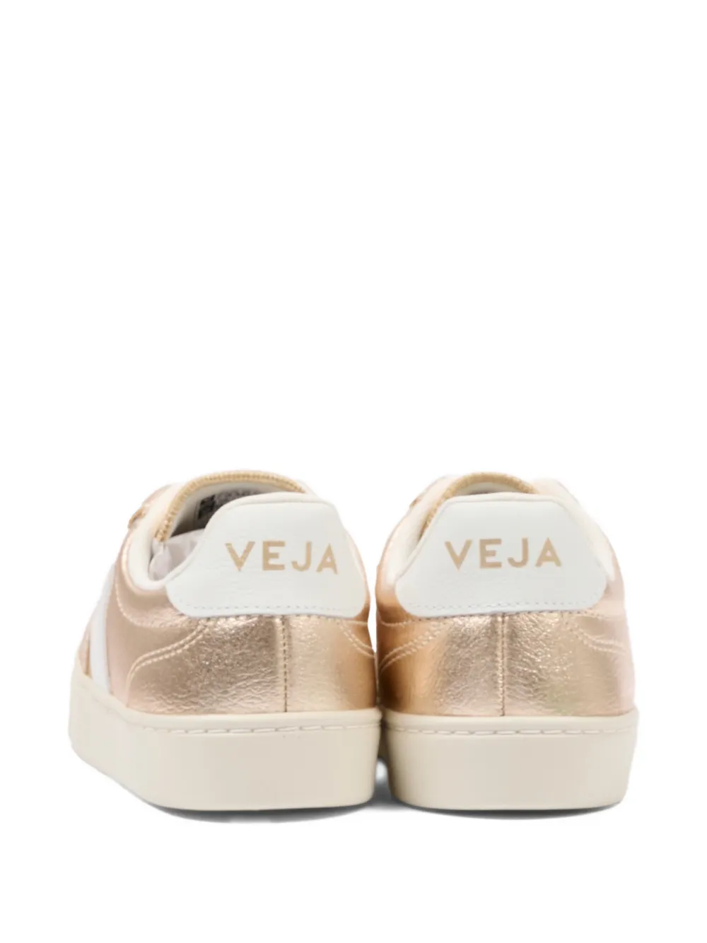 Кроссовки с логотипом Veja Kids, золотой — фото 4