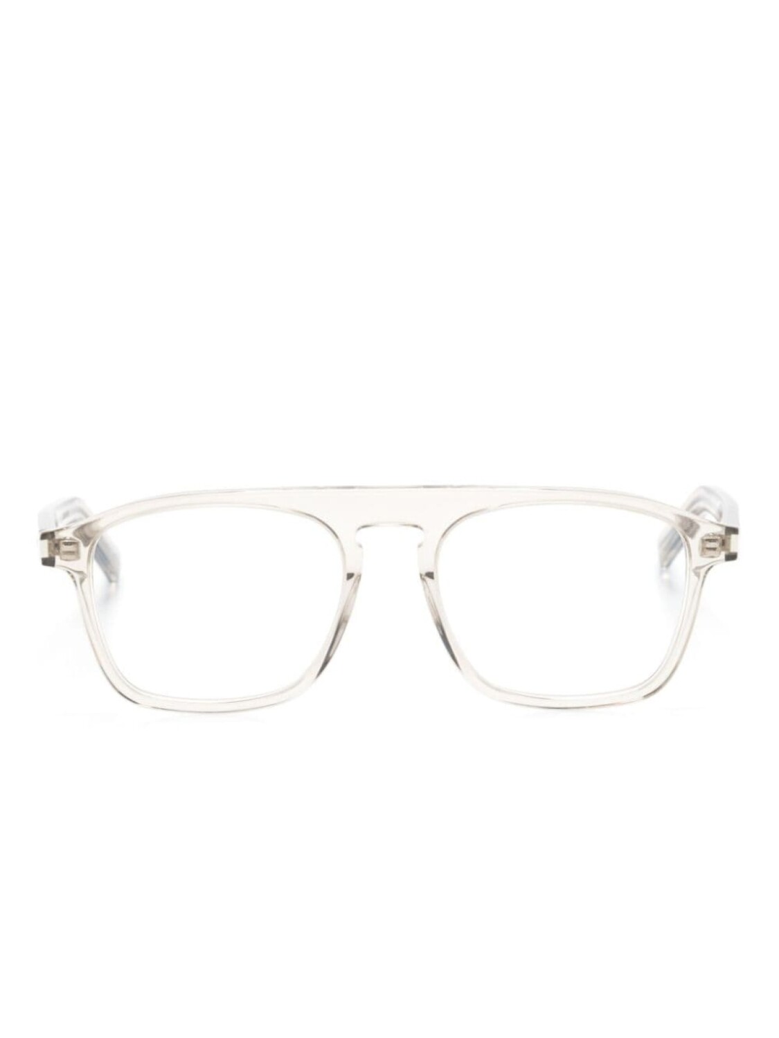 

Saint Laurent Eyewear очки SL157 в круглой оправе, нейтральный цвет