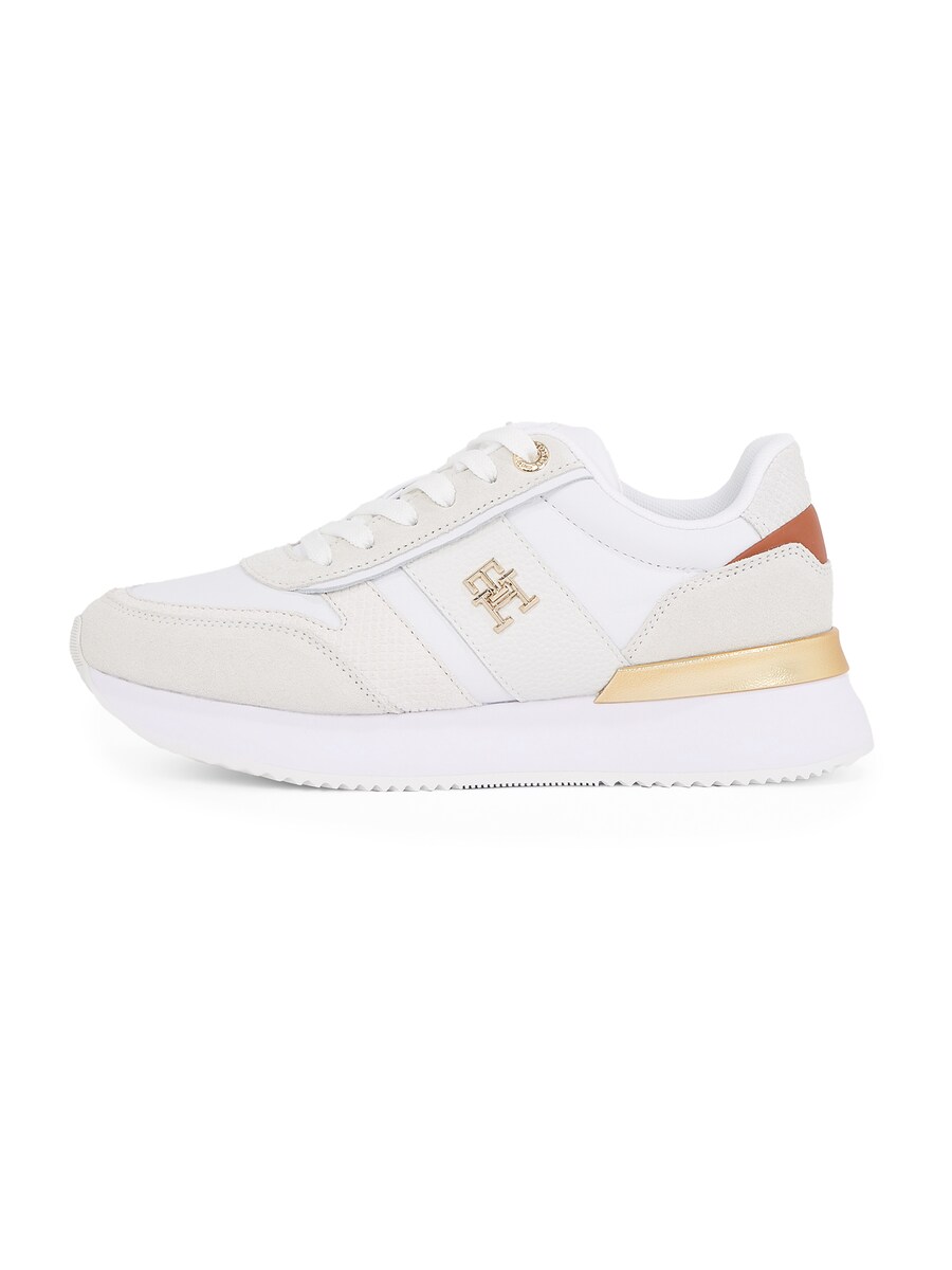 Кроссовки TOMMY HILFIGER, цвет Kitt