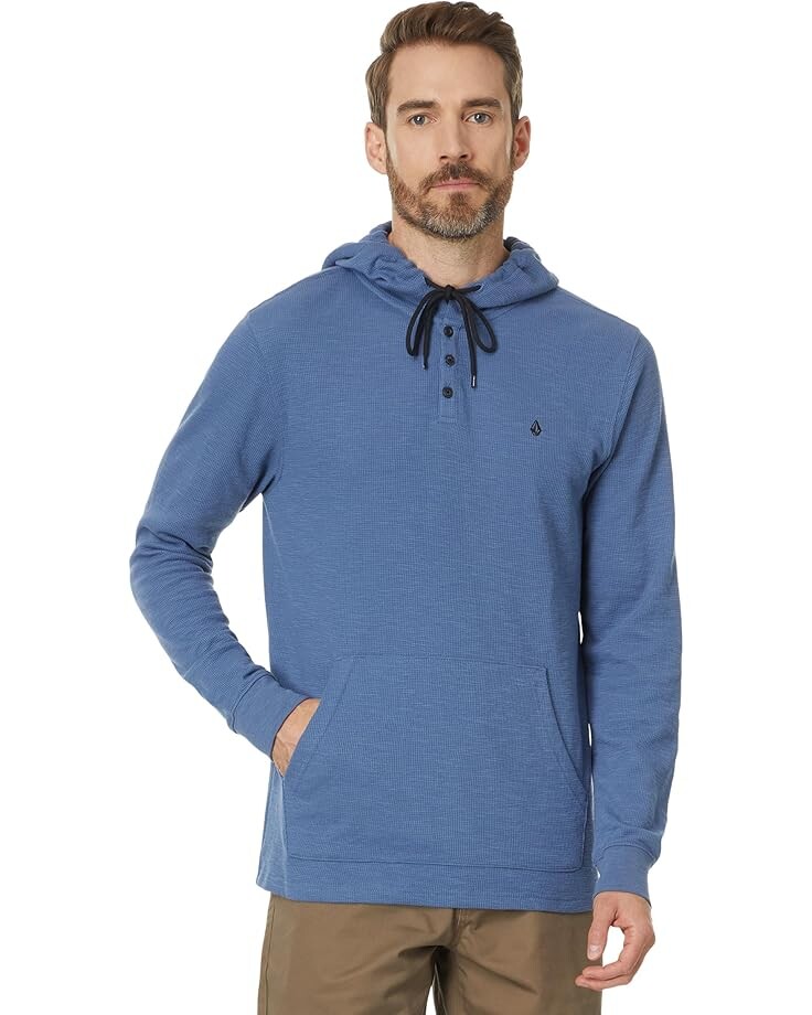

Толстовка Volcom Murph Thermal Long Sleeve, цвет Blueberry