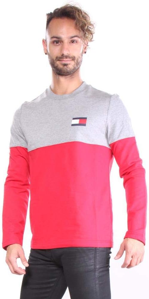 Мужская толстовка Tommy Hilfiger Modern Essentials из французского трикотажа, Grey Heather — фото 4