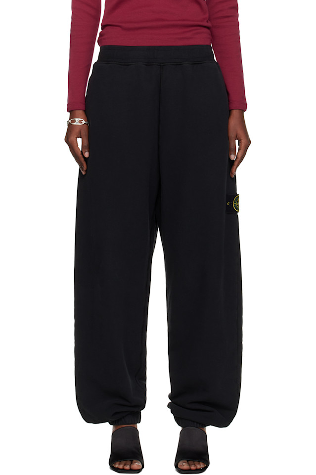 

Stone Island 6200004 Домашние брюки из органического хлопкового флиса с начесом