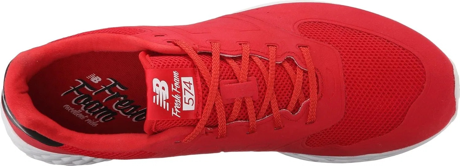 Мужские кроссовки New Balance Nbmfl574rb, RB — фото 3