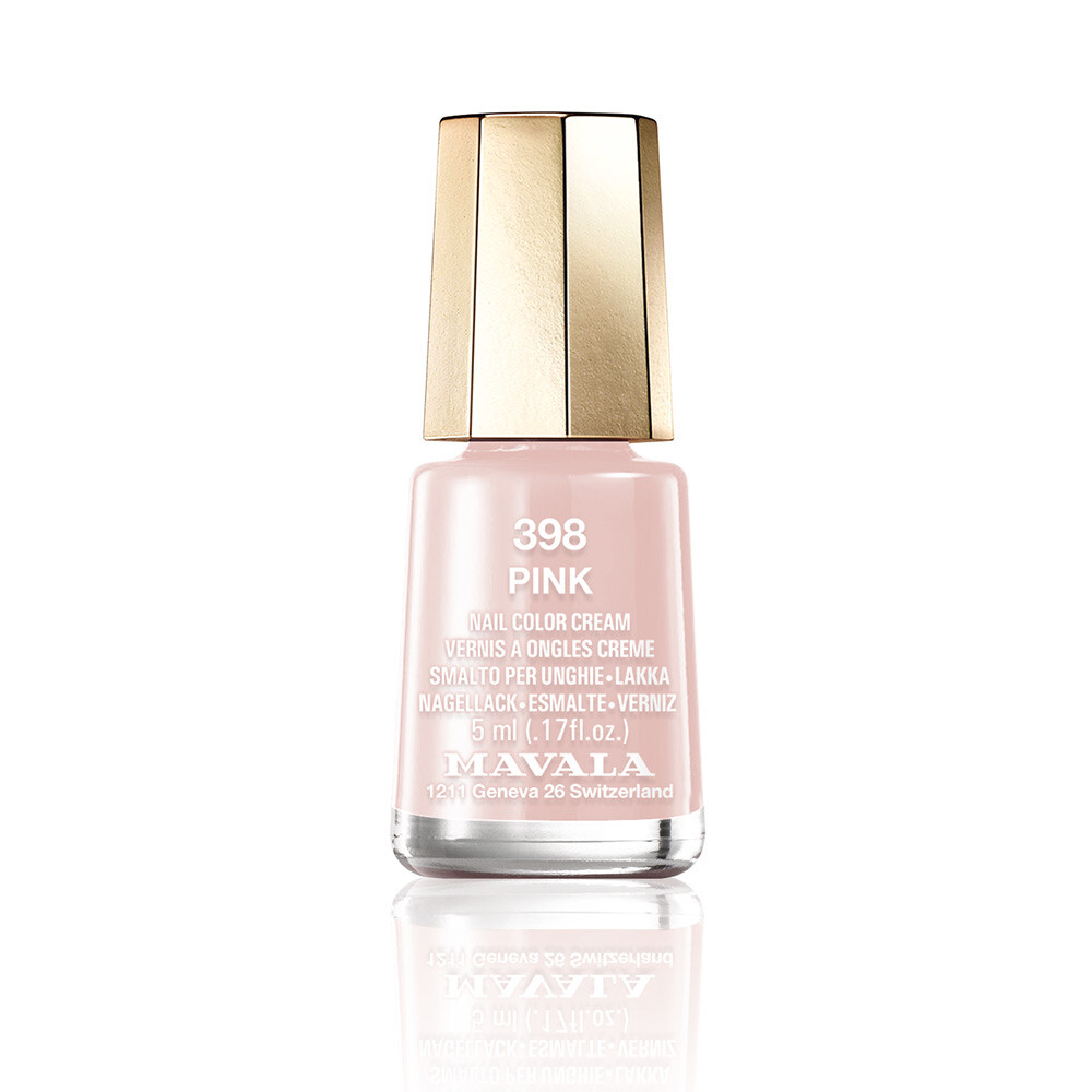 

Лак для ногтей Nail color Mavala, 5 мл, 398-pink