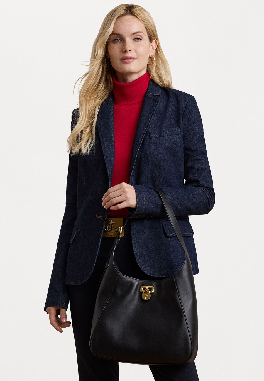 

Сумка Lauren Ralph Lauren LEATHER LARGE TANNER SHOULDER BAG, Black