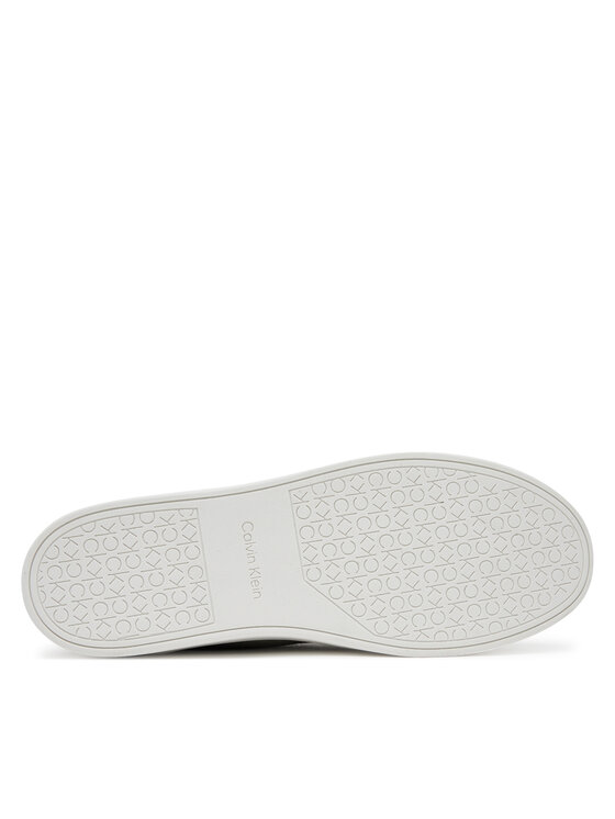 Кроссовки Clean Cup Low Laceup Oxf Su HM0HM01880 Calvin Klein, зеленый — фото 4