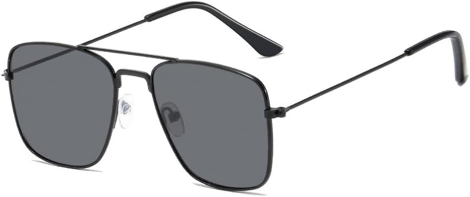 

Мужские солнцезащитные очки, винтажные металлические солнцезащитные очки для женщин, солнцезащитные очки-маски, женские солнцезащитные очки для женщин и мужчин LOVQZAOF, Black