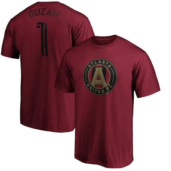 

Футболка Atlanta United FC с именем и номером игрока Brad Guzan Fanatics Brands - White Label