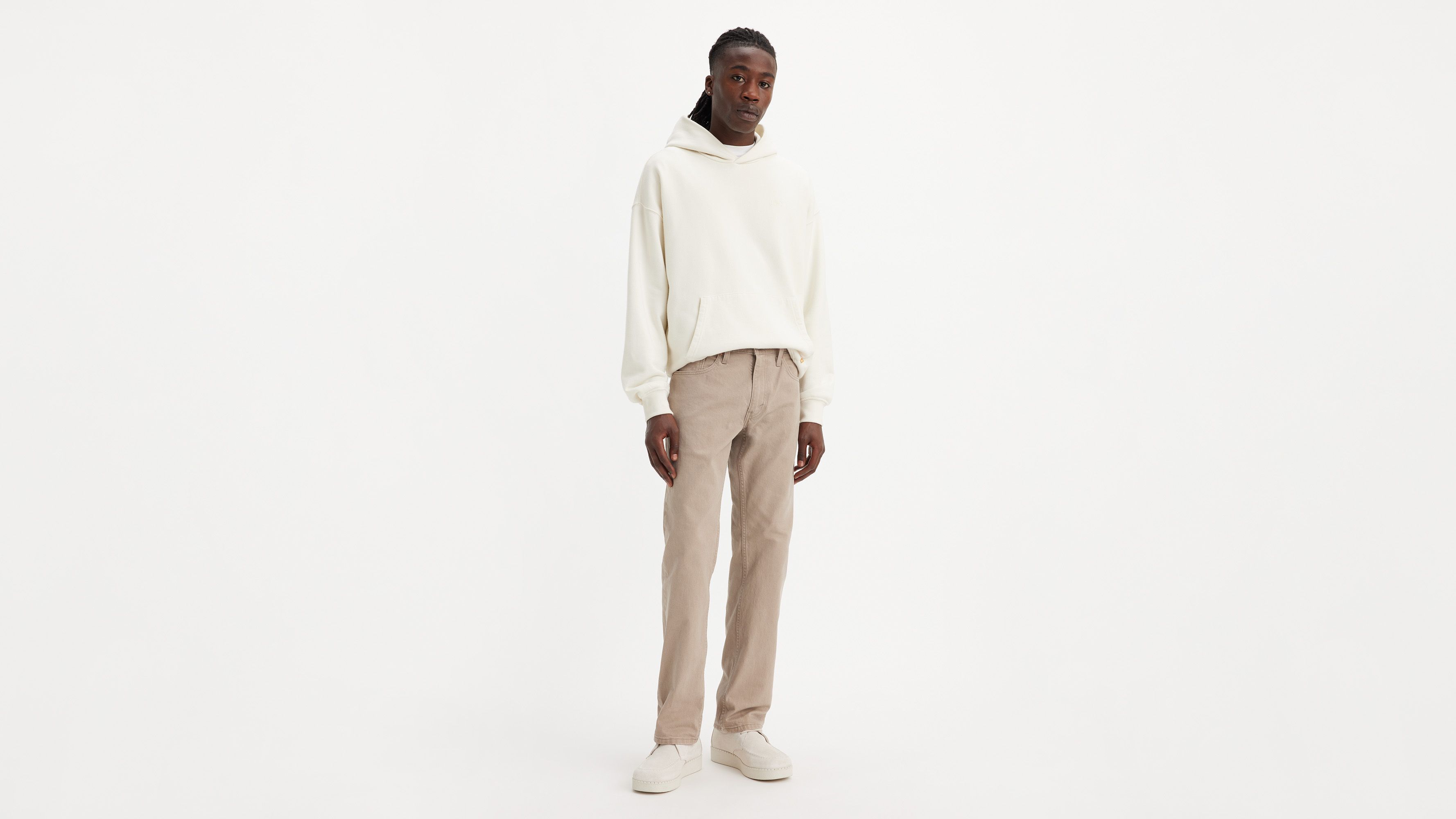 

559 Свободные прямые мужские джинсы Levi's, цвет Desert Taupe - Brown - Stretch