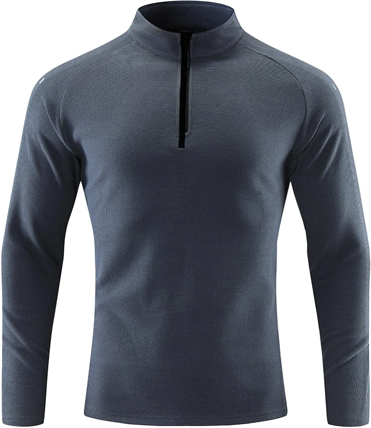 

Мужская футболка Quarter Zip с UPF 50+ для бега, быстросохнущая Xiaojmake