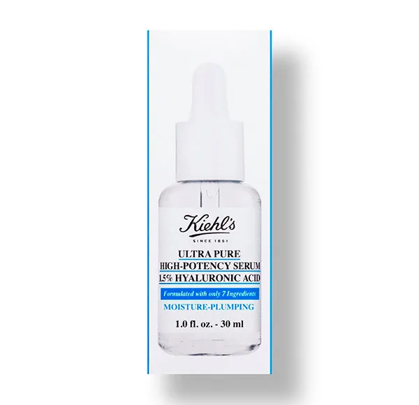 Сыворотка Kiehl's — Увлажняющая для лица с гиалуроновой кислотой Ultra Pure High-Potency Serum , %, 30 мл — фото 4