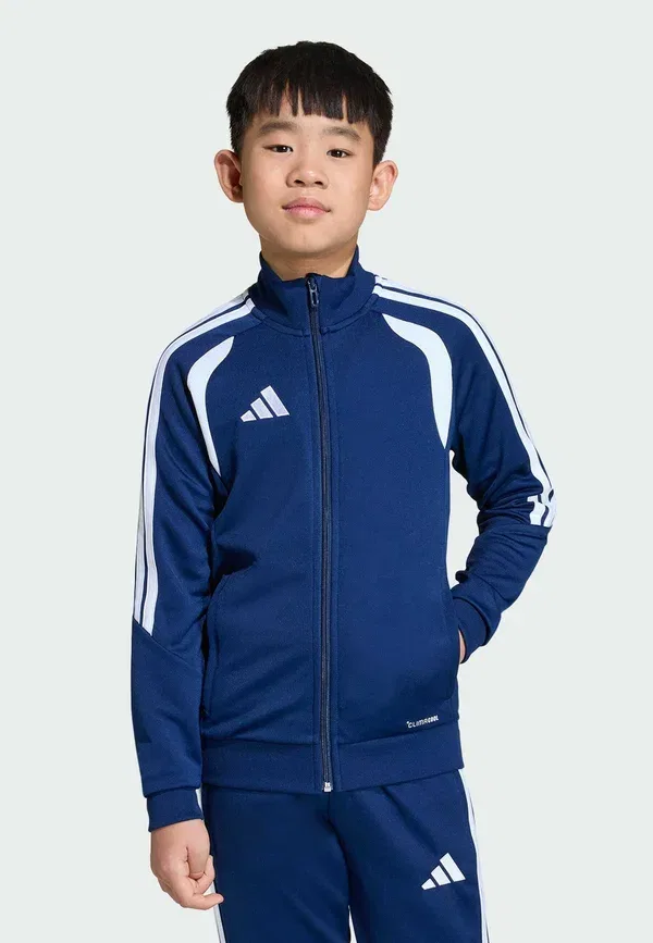 Куртка детская тренировочная Adidas Performance Tiro26 League, темно-синий белый